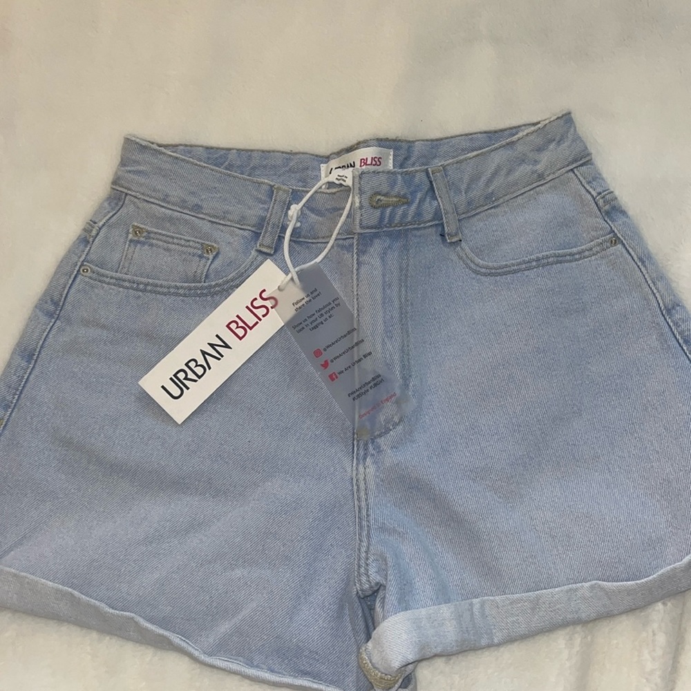Urban Bliss High Waisted Jean Shorts